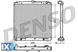 DENSO ΨΥΓΕΙΟ ΜΗΧΑΝΗΣ  DRM46032 21460EB80A
