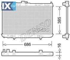 DENSO ΨΥΓΕΙΟ ΜΗΧΑΝΗΣ  DRM46035 2140095F0E 2140095F0G