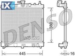 DENSO ΨΥΓΕΙΟ ΜΗΧΑΝΗΣ  DRM46036 21460AX800