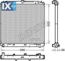 DENSO ΨΥΓΕΙΟ ΜΗΧΑΝΗΣ NISSAN  DRM46041 21410EB30A 21410EB31A 21410EB31B
