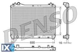DENSO ΨΥΓΕΙΟ ΜΗΧΑΝΗΣ  DRM47011 1770067J00