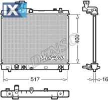 DENSO ΨΥΓΕΙΟ ΜΗΧΑΝΗΣ SUZUKI  DRM47033 1770071L10