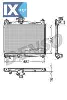 DENSO ΨΥΓΕΙΟ ΜΗΧΑΝΗΣ  DRM50001 164000J010 1640023080 1640023100