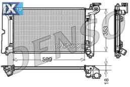 DENSO ΨΥΓΕΙΟ ΜΗΧΑΝΗΣ  DRM50010 164000D200 164000D210