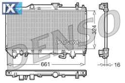 DENSO ΨΥΓΕΙΟ ΜΗΧΑΝΗΣ  DRM50017 1640002310