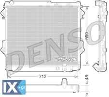 DENSO ΨΥΓΕΙΟ ΜΗΧΑΝΗΣ  DRM50075 1640051040