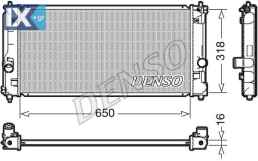 DENSO ΨΥΓΕΙΟ ΜΗΧΑΝΗΣ TOYOTA  DRM50081 1640022110
