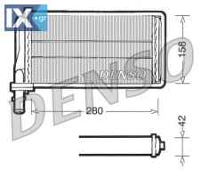 DENSO ΨΥΓΕΙΑ ΚΑΛΟΡΙΦΕΡ  DRR01001 46721527 60815099 60815099 46721527