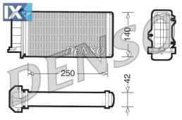DENSO ΨΥΓΕΙΑ ΚΑΛΟΡΙΦΕΡ  DRR09002 46721967 46722359 46722546 93930678