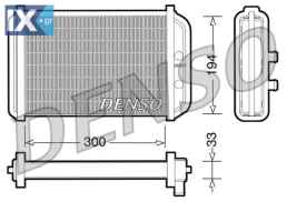 DENSO ΨΥΓΕΙΑ ΚΑΛΟΡΙΦΕΡ  DRR09033 46722710
