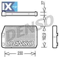 DENSO ΨΥΓΕΙΑ ΚΑΛΟΡΙΦΕΡ  DRR09034 6448R0 77364073