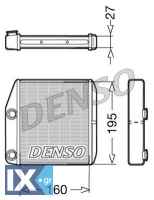 ΨΥΓΕΙΟ ΚΑΛΟΡΙΦΕΡ FIAT GRANDE PUNTO-OPEL  DRR09075 77363898 1618468 77363898 77366932