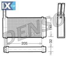 DENSO ΨΥΓΕΙΑ ΚΑΛΟΡΙΦΕΡ  DRR10010 78VB18N261BA