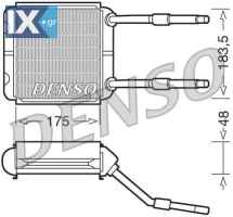 DENSO ΨΥΓΕΙΑ ΚΑΛΟΡΙΦΕΡ  DRR20001 1806002 1806116 52454989