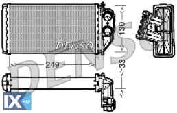 DENSO ΨΥΓΕΙΑ ΚΑΛΟΡΙΦΕΡ  DRR21002 6448K4 6448K4