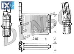 DENSO ΨΥΓΕΙΑ ΚΑΛΟΡΙΦΕΡ  DRR23013 113310000 113312000 6025370900 6025370901 6025371298