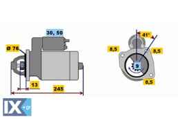 ΜΙΖΑ A.ROMEO GTV 2.0 SPIDER 3.0 155 164  0001108048 60512847 195100503000 605128470 60512847