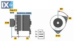 Γεννητρια FORD  0120488189