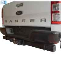 ΟΠΙΣΘΙΟΣ ΠΡΟΦΥΛΑΚΤΗΡΑΣ ΜΑΥΡΟΣ, ΕΡΓΟΣΤΑΣΙΑΚΟΣ PRO 310BL FORD RANGER T6 2012+,T7 2017+& T8 2020+