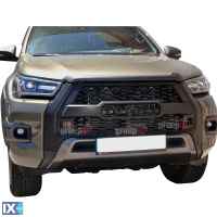 EΜΠΡΟΣΘΙΑ ΜΑΣΚΑ, ΜΕΓΑΛΗ, GRILLE 809 TOYOTA HILUX  INVINCIBLE 2021+