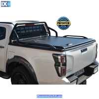 ΚΑΠΑΚΙ ΚΑΡΟΤΣΑΣ ΡΟΛΟ ΑΛΟΥΜΙΝΙΟΥ ΜΕ ΒΑΡΕΟΣ ΤΥΠΟΥ ΣΙΔΕΡΕΝΙΟ ROLL-BAR, ΑΨΙΔΑ ΤΖΑΜΙΟΥ ΚΑΙ ΚΟΥΠΑΣΤΕΣ TEK 2 MAX 9080 ROLL+RB 405BL+KOUP 90BL ISUZU D-MAX 2021+