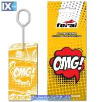 Αρωματικό Αυτοκινήτου Κρεμαστό Feral Speech Collection OMG 1 Τεμάχιο