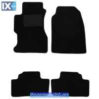 Μοκέτες Αυτοκινήτου Συμβατές Με BMW E83 X3 2004+ Μαύρες 4Τμχ
