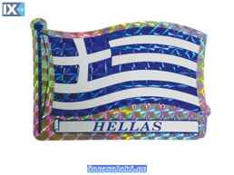 Αυτοκόλλητη Ελληνική Σημαία 