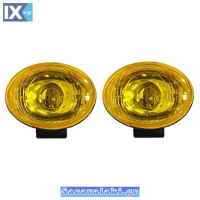 ΠΡΟΒΟΛΕΙΣ ART 72005 ΚΙΤΡΙΝΟ ΟΒΑΛ ΖΕΥΓΟΣ