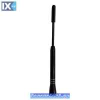 Κεραία Οροφής Αυτοκινήτου Αλουμινίου Μαύρη Με Αντάπτορες 15.5cm 1 Τεμάχιο