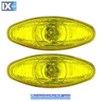 ΠΡΟΒΟΛΕΙΣ ART 72004 ΚΙΤΡΙΝΟ ΟΒΑΛ ΖΕΥΓΟΣ