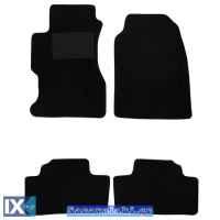 Μοκέτες Αυτοκινήτου Συμβατές Με Nissan X-Trail 2003+ Μαύρες 4Τμχ