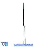 Κεραία Οροφής Αυτοκινήτου Αλουμινίου Ασημί Με Αντάπτορες 18cm 1 Τεμάχιο