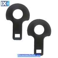 Απενεργοποιητές Ζωνών Universal Πλαστικοί Μαύροι Με Μικρή Τρύπα 2 Τεμάχια