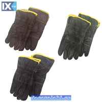 Γάντια Εργασίας Δερμάτινα Σε Διάφορα Χρώματα 2 Τεμάχια