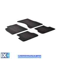 Πατάκια Αυτοκινήτου Gledring (0245) Συμβατά Με Audi A6 (4G) (Αυτόματο & Μη Αυτόματο) 2011+ / A7 201-04.2018 4Τμχ