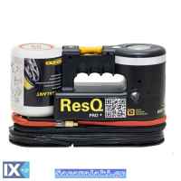 Κομπρεσέρ - Κομφλέρ Αέρος Αυτοκινήτου AirMan ResQ Pro+ 12V Με Μανόμετρο Και Σφραγιστικό Ελαστικών 450ml 71-063 1 Τεμάχιο