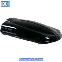 Μπαγκαζιέρα Οροφής Αυτοκινήτου Free 480lt Μαύρη Γυαλιστερή Με Διπλό Άνοιγμα Και Τοποθέτηση Quick Fix