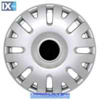 Τάσια Αυτοκινήτου Silver KT-1002 15'' 4 τεμαχίων Πολυτελείας σε Κουτί