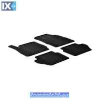 Πατάκια Αυτοκινήτου Gledring (0282) Συμβατά Με Ford Fiesta 2008-07.2017 4Τμχ