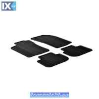 Πατάκια Αυτοκινήτου Gledring (0340) Συμβατά Με Alfa Romeo 147 2000+ / Gt 2004+ 4Τμχ