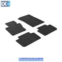 Πατάκια Αυτοκινήτου Gledring (0353) Συμβατά Με BMW X3 (Αυτόματο & Μη Αυτόματο) 2004-2009 4Τμχ