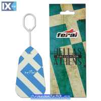 Αρωματικό Αυτοκινήτου Κρεμαστό Feral Flag Collection Greece 1 Τεμάχιο