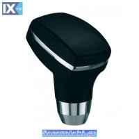 Πόμολο Λεβιέ Ταχυτήτων Τετράγωνο Μαύρο-Νίκελ