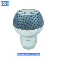 Πόμολο Λεβιέ Ταχυτήτων Στρόγγυλο Γκρι-Μπλε Με Βίδες