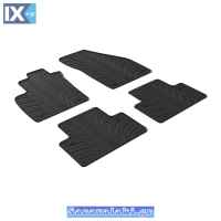 Πατάκια Αυτοκινήτου Gledring (0391) Συμβατά Με Volvo V50 / S40  (Manual) 2004-2011 4Τμχ