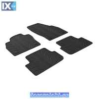 Πατάκια Αυτοκινήτου Gledring (0648) Συμβατά Με VW Polo AW 2017+ / Audi A1 18+ / Seat Ibiza KJ 17+ / Arona KJ 17+ 4Τμχ