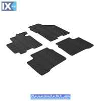 Πατάκια Αυτοκινήτου Gledring (0628) Συμβατά Με Suzuki Swift 5D 05.2017+ 4Τμχ