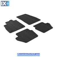 Πατάκια Αυτοκινήτου Gledring (0561) Συμβατά Με Ford Fiesta 08.2017+ 5D 4Τμχ