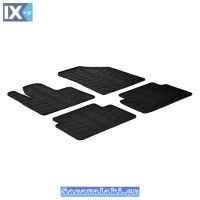 Πατάκια Αυτοκινήτου Gledring (0119) Συμβατά Με Citroen C5 2008+ 4Τμχ